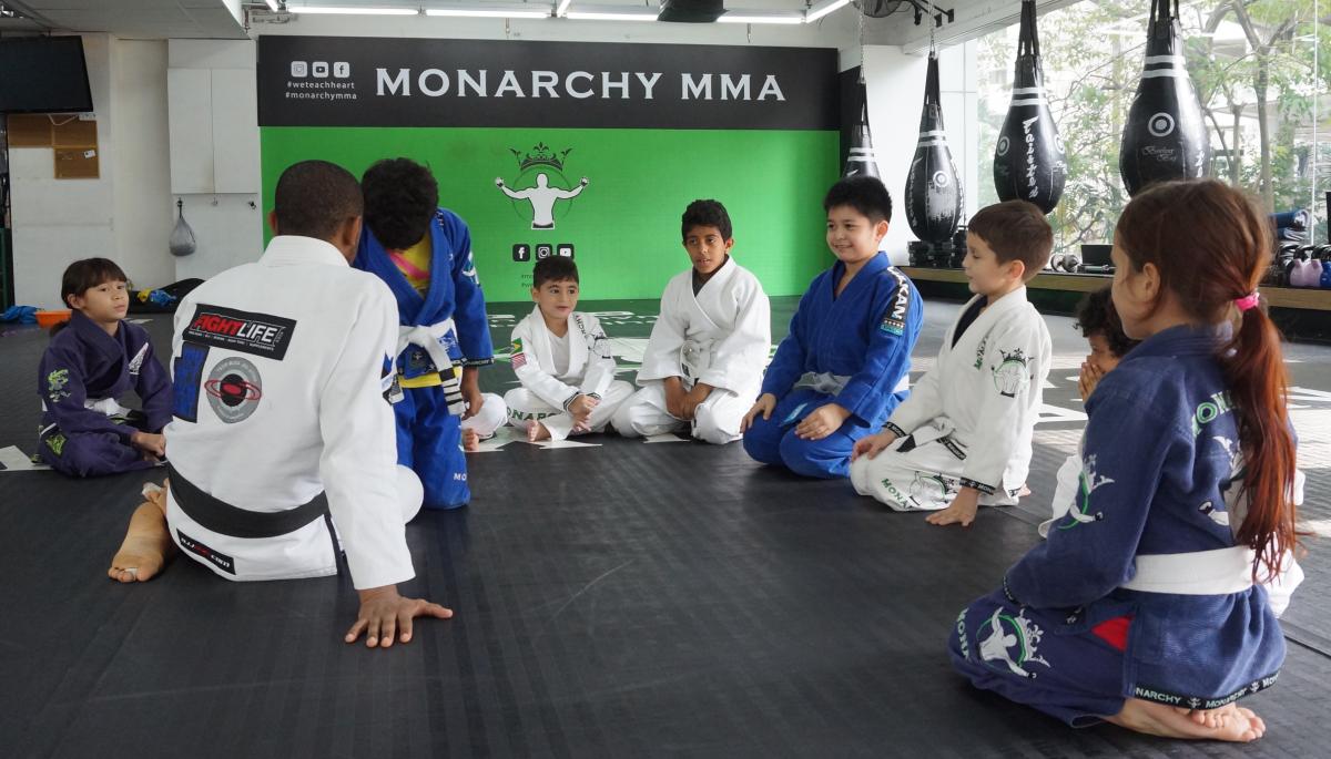 kids bjj monarchy mma