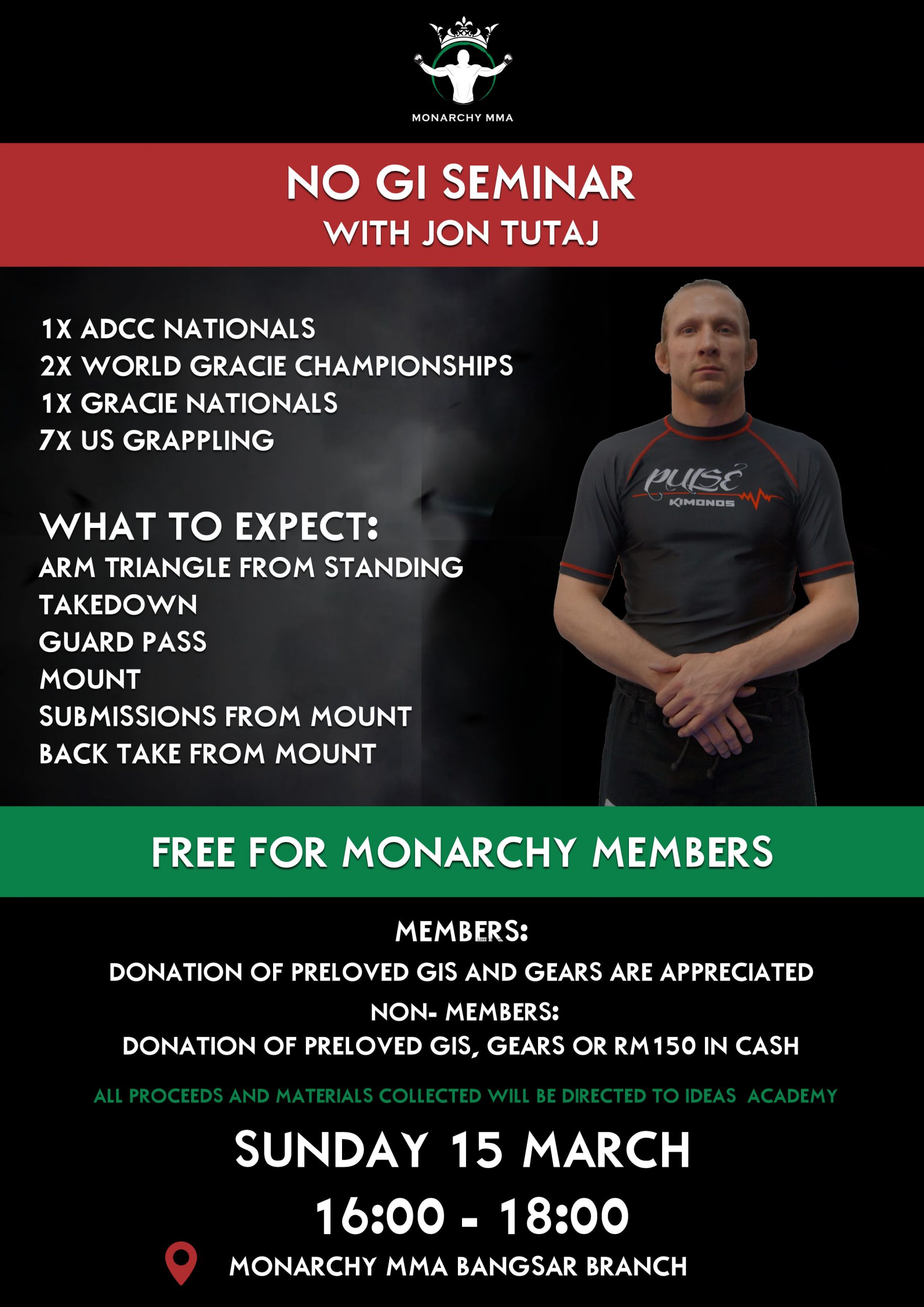 Jon Tutaj Poster A4 donation