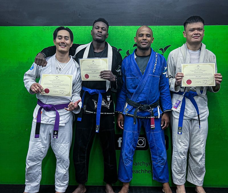 New Brazilian Jiu Jitsu graded belts in town!