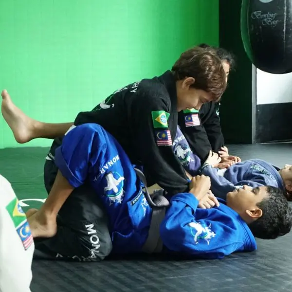 pic-kids-bjj-training Monarchy MMA BJJ