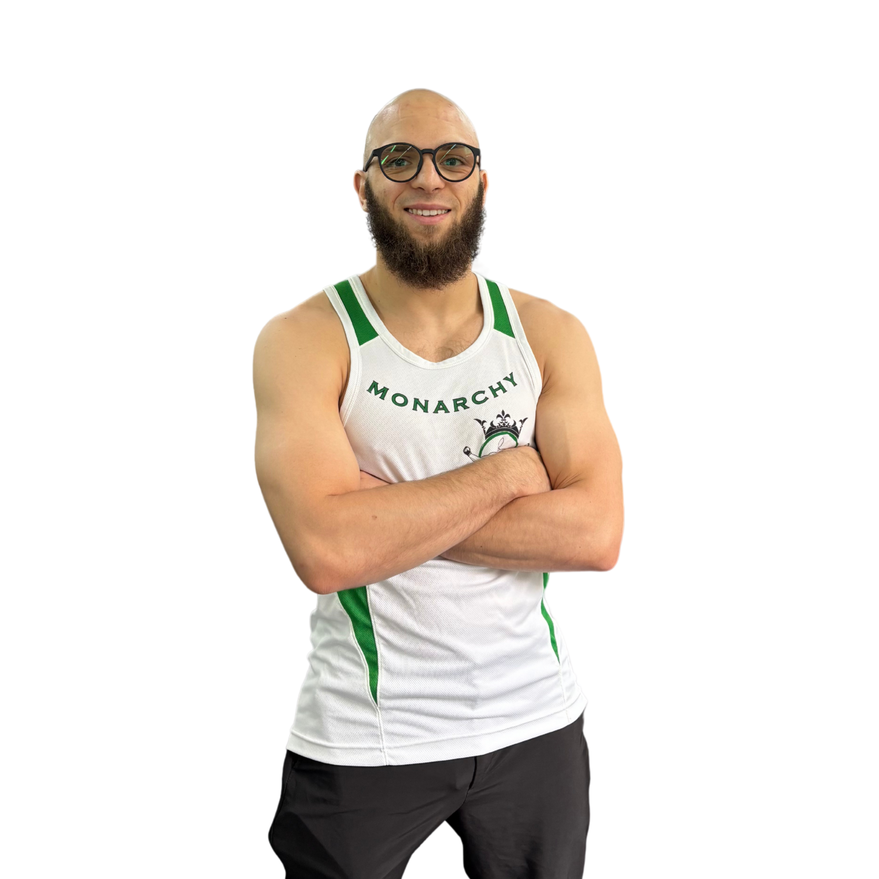 Coach William Hill (nobg) Monarchy MMA Instructor Manoel Fonseca