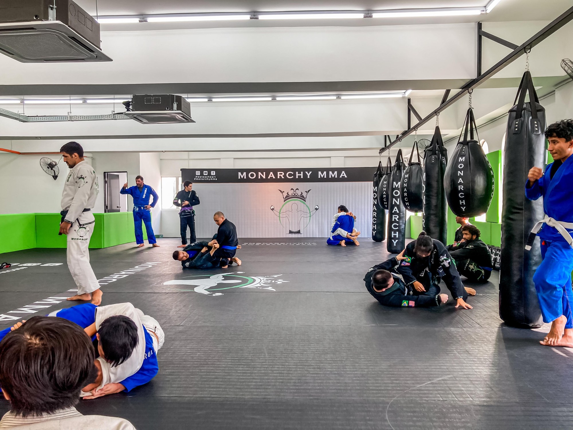 Improving your de la Riva guard game at Monarchy MMA